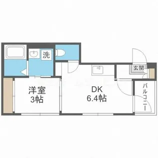 シャトーTⅡ【1階】の間取り