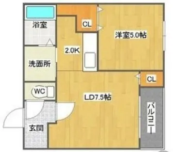 C’s Square kotoni【1階】の間取り