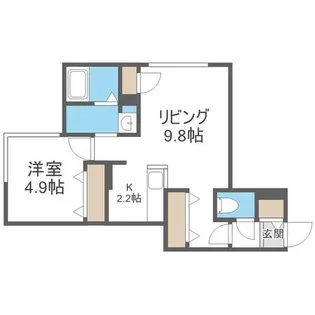 T-STAGE FUSHIMI【3階】の間取り