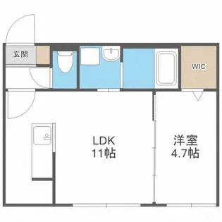 nico【3階】の間取り