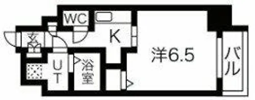 レオンコンフォート上本町【5階】の間取り