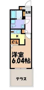 リアライズ名城公園【1階】の間取り