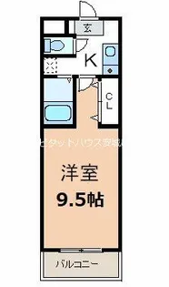 A・City明治本町【3階】の間取り