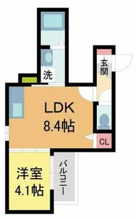 CASA ESPERANZA【301号室】の間取り