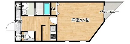 パルドミール【4階】の間取り