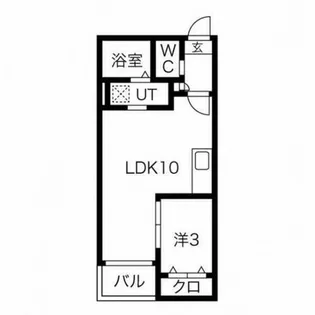 Warren enmeiⅠ【3階】の間取り