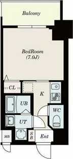 S-RESIDENCE浄心East【4階】の間取り