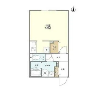 GVIVRE東別院【2階】の間取り