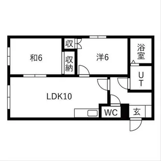 メゾンド元町【403号室】の間取り