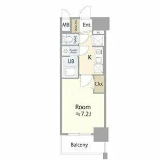 エスリード金山ル・グラン【1505号室】の間取り