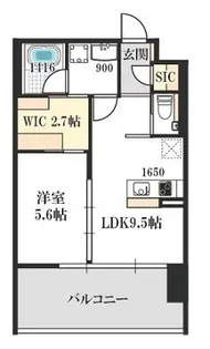 ベネチア天満橋【13階】の間取り