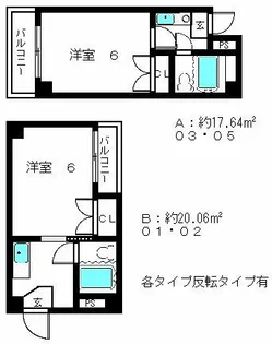 サン・ウエスト【2階】の間取り