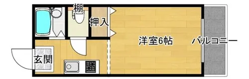 大阪府大阪市東淀川区下新庄4丁目【マンション】の間取り