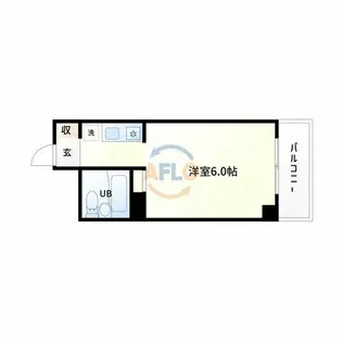 グリーンハイツⅡ【6階】の間取り