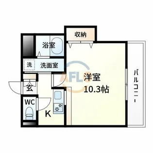コートビレッジⅡ【3階】の間取り