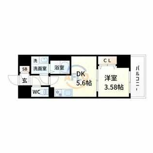 Serie東淀川【7階】の間取り