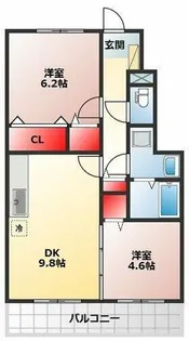 ディアメゾンM【102号室】の間取り
