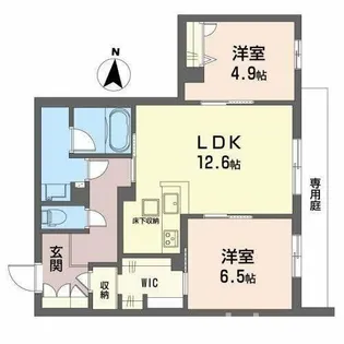 Avance【1階】の間取り