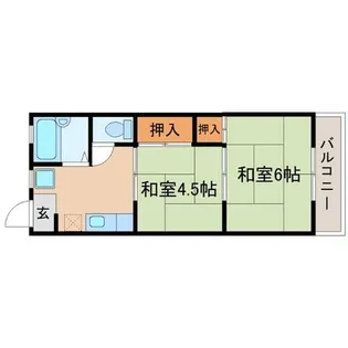 兵庫県尼崎市神田北通4丁目【マンション】の間取り