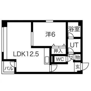 パレットコート【301号室】の間取り