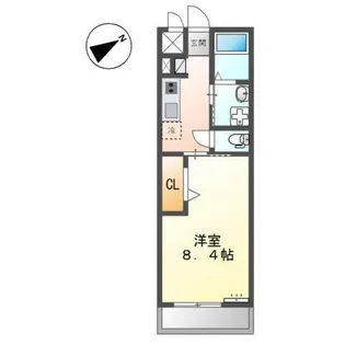 ファルコ土山【2階】の間取り