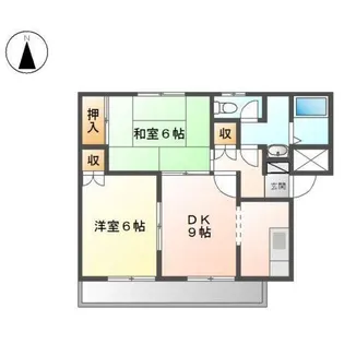 ピュアパレス【1階】の間取り