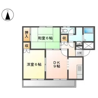 ピュアパレス【1階】の間取り