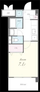 ライフステージ【105号室】の間取り