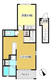 グリーシースプーン【2階】の間取り