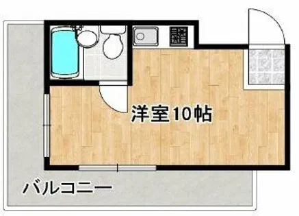 パル天王寺南【4階】の間取り