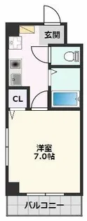 チサトハイツⅢ【2階】の間取り