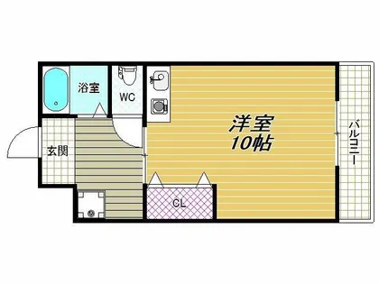 セラヴィ【2階】の間取り