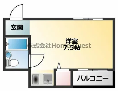 トマトハイツ小阪【3階】の間取り