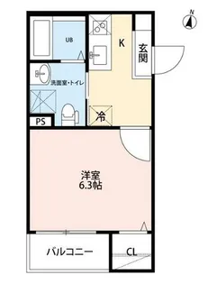 Comfort Plus(コンフォートプラス)【2階】の間取り