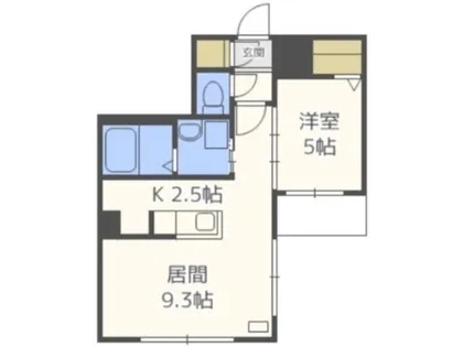 北海道札幌市中央区北四条西14丁目【マンション】の間取り