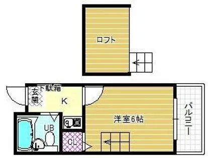 Holy city Ⅱ【1階】の間取り