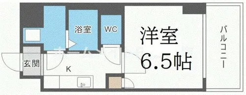 U-ro鶴橋駅前【5階】の間取り