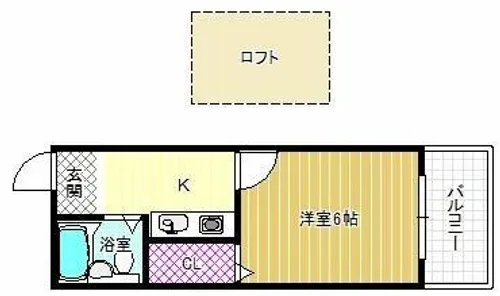 RX土師ノ里【2階】の間取り