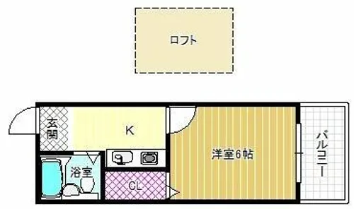 RX土師ノ里【2階】の間取り