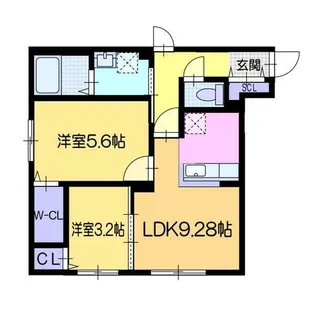 ドルチェ911【4階】の間取り