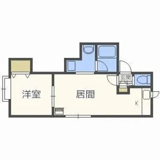 ホープ麻生6【2階】の間取り