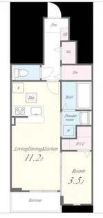 福岡県福岡市中央区平尾3丁目【アパート】の間取り