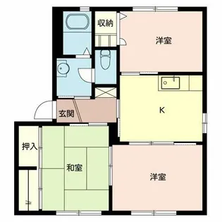 エコーズユタカ【2階】の間取り