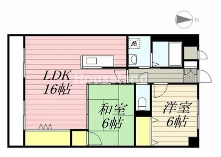 パティナF【1階】の間取り