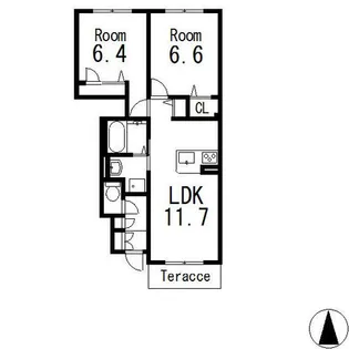 マ・メゾン【1階】の間取り
