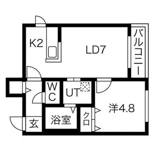 ル・ファール月寒公園【3階】の間取り