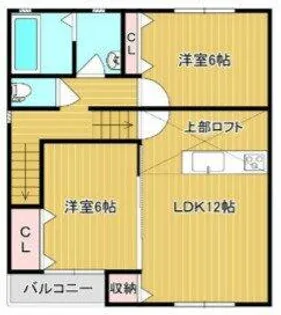 アミティエ【2階】の間取り