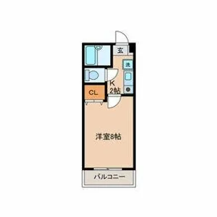 サンライズしみず【3階】の間取り