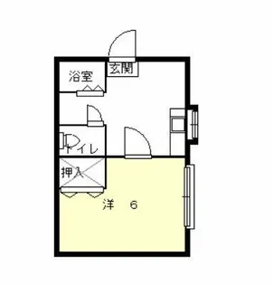 サンハウス【101号室】の間取り