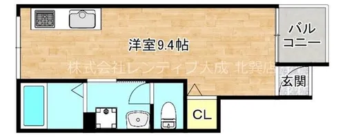 K&T【1階】の間取り